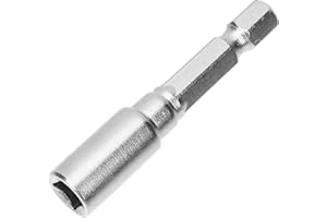 VAGUELLY Drum Key Chain Steel Drum Tuning Key Drill Bit Hex Shank Metric Tips Drum Tuning Accessory Drum Tuner