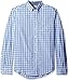 Haggar Men's Big-Tall Long Sleeve Peached Poplin Woven Shirt