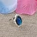 Tinksky Gypsy Boho Adjustable Oval Changing Mood Ring Finger Ring