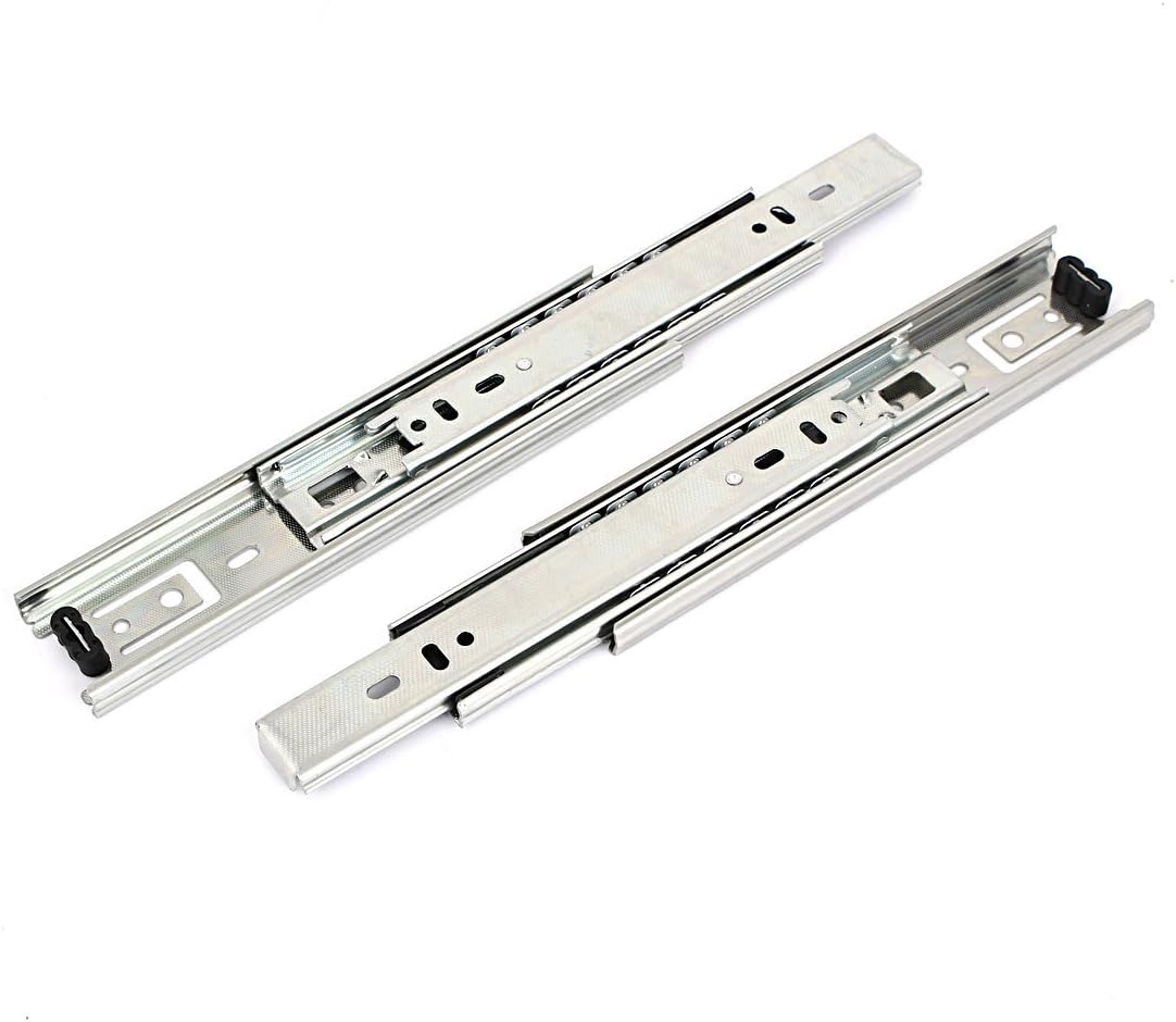 Uxcell 8 Inches Long Full Extension Side Mount Ball Bearing Drawer