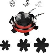 MUNSKT 6 Piece Pot Pan Protectors Felt Divider Set Adjustable 3 Sizes view 6