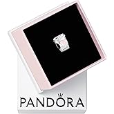 PANDORA Take a Break Coffee Cup Charm - Compatible Moments - Sterling Silver Charm - Gift with Gift Box