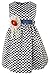 Lilax Girls' Polka Dot Shimmer Dress