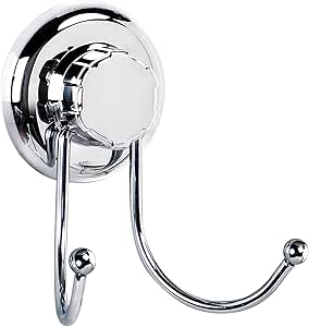 Tatkraft Megalock Gancho Doble Baño Ventosa Acero ...