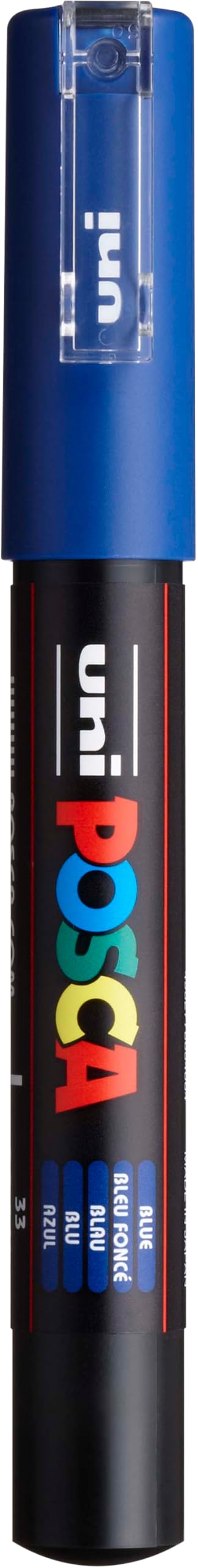 Uni-Ball Posca Ultra Fine Bullet Tip Marker - Blue