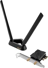 ASUS PCE-BE92BT BE9400 WiFi 7 PCIe Adapter Bluetooth 5.4 OFDMA Tri-Band