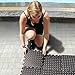 A2ZCARE Puzzle Exercise Mat with EVA Foam Interlocking Tiles - Interlocking Floor Mats for Gym Equipment - Ideal for Home Gym, Aerobic, Yoga and Pilates (Black and Grey (12pcs with border tiles))