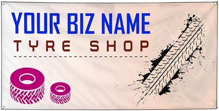 Amazon Com Custom Vinyl Banner Sign Multiple Sizes Business Name