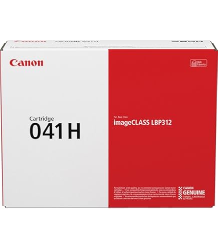 プリンター・複合機 Canon cartridge 041 Amazon.com: Canon Genuine 041 Black Toner Cartridge