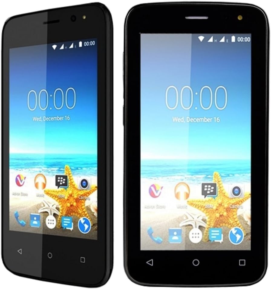Maxwest Nitro 4 Dual Sim 4Gb Quad Core Cortex-A7 Black Unlocked Smartphone