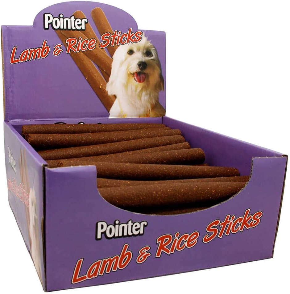 Pointer Lamb and Rice Sticks Lamb and Rice Dog Chews with Added