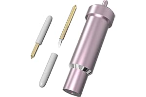 TERMOOAN Bonded-Fabric Cut Housing & Replacement Cutting Blade Compatible with Cricut Explore Air2/ Air3/ Cricut Maker/Maker 3 Cutting Machines (Pink-Blade and Housing)