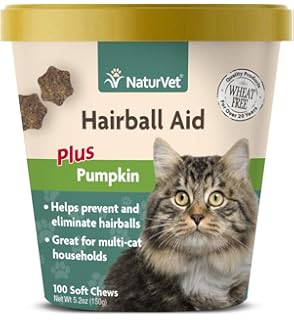hartz hairball treat plus
