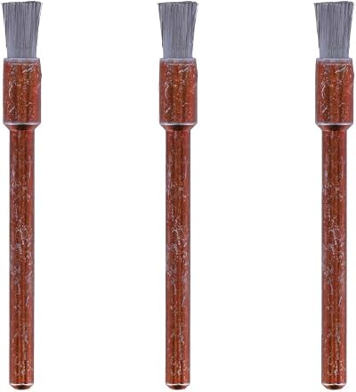 Dremel 532 Stainless Steel Brush Accessory Set 3.2 mm Shank 3 Brushes