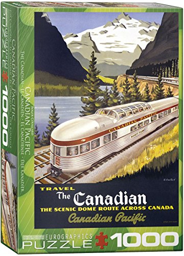EuroGraphics CP Rail The Canadian 1000 Piece Puzzle