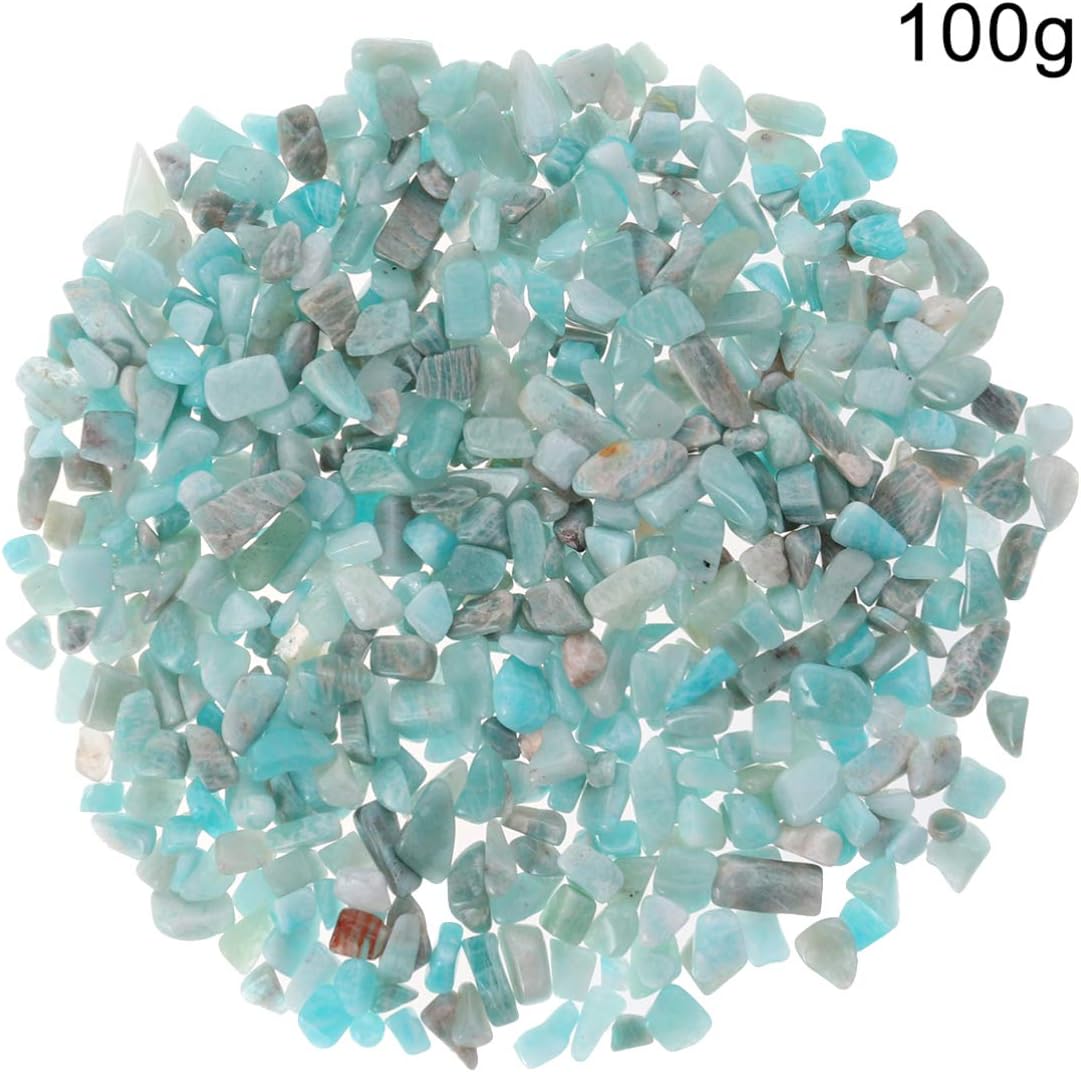 POPETPOP Aquarium Gravel Decorative Pebbles Underwater Landscaping Crushed Stone for Vase Fillers,Plants Bonsai 100g (Stone) - Image 3