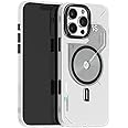 Aulumu A16 for iPhone 16 Pro Magnetic Thermal Case | Updated Camera Control | IMD Technology | Compatible with Magsafe | Complete Wrap-Around | Touch Translucent White