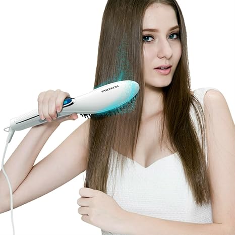 Pritech Hair Straighteners Straightening Brush Detangling Hair