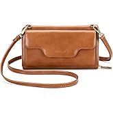 nuoku Crossbody Bags, Wristlet Wallets, Small Clutch Purses - Cell Phone & RFID Wallet for Women