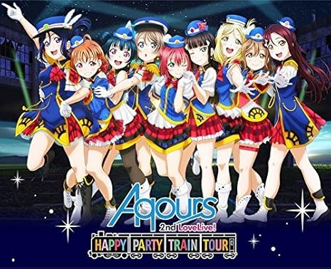 Amazon Com Love Live Sunshine Aqours 2nd Lovelive Happy Party Train Tour Memorial Box Dvd Without Bonus Campaign Blu Ray Movies Tv