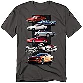 Ford Mustang Mustang Stack Unisex Adult T Shirt for Men and Women