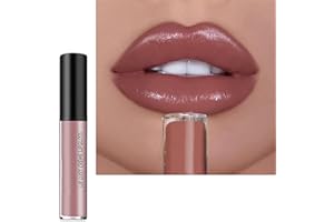 KAMOJI 12 Color Cream Lip Gloss, Non-Stick to Cup, Waterproof, Non-Fading, Long-Lasting Moisturizing Velvet Lip Lipstick (07#, 8.33 / Fl Oz)
