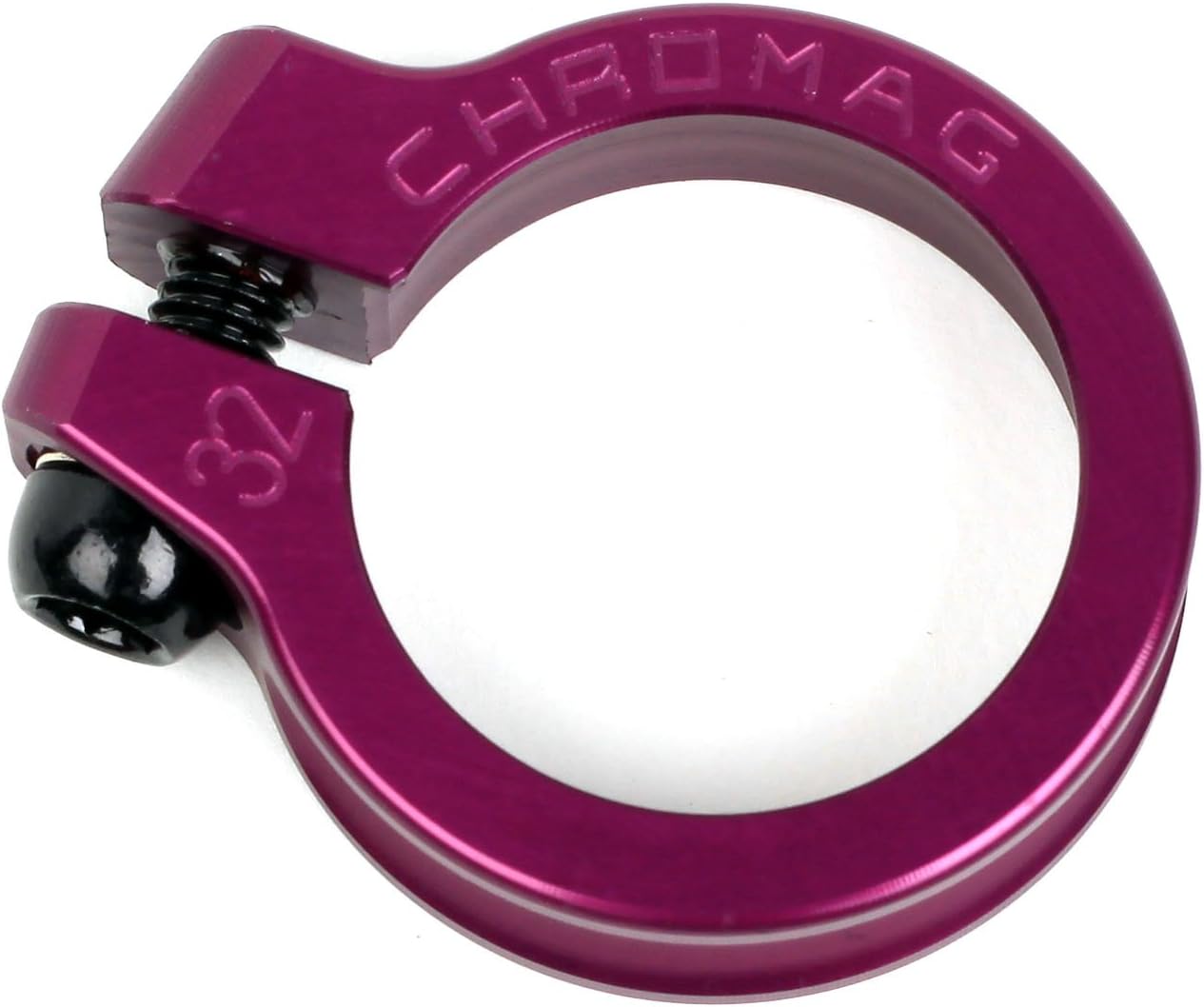 Chromag Bikes Seat Post Fixed Clamp - 35mm - purple