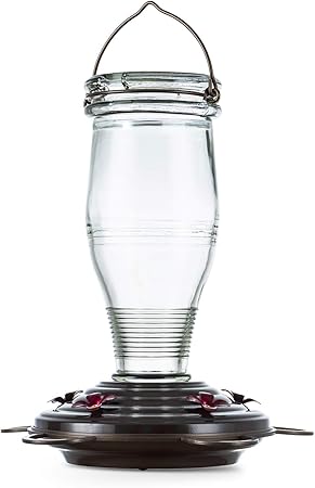 Amazon Com Bolite 18006 Hummingbird Feeder Vintage Bottle Glass