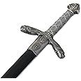 Vulcan Gear Medieval Middle Ages Sword with Matching Scabbard