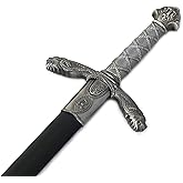 Vulcan Gear Medieval Middle Ages Sword with Matching Scabbard