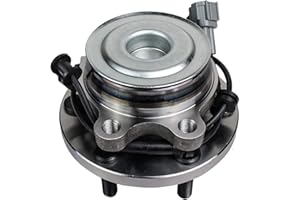 Autoround [2WD/RWD] Front Wheel Hub and Bearing Assembly 515064 Replacement for Nissan Frontier 2005-2018/ Pathfinder 05-2012/ Xterra 05-2015, Suzuki Equator 2009-12 6 Lug w/ABS