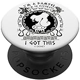 Disney Hercules Megara I'm A Damsel in Distress I Got This PopSockets Adhesive PopGrip