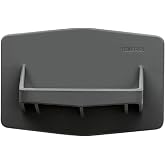 TOOLETRIES The Benjamin Soap Holder for Shower - Charcoal | Draining silicone soap holder with a reusable adhesive mount to keep soap dry and organised.