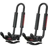Yakima - JayHook, Rooftop Kayak Carrier, 1 Boat Capacity | Includes Universal Hardware, Heavy-Duty Straps plus Bow &amp; Stern Tie-Downs for Stable Loading, Protection and Secure Carry