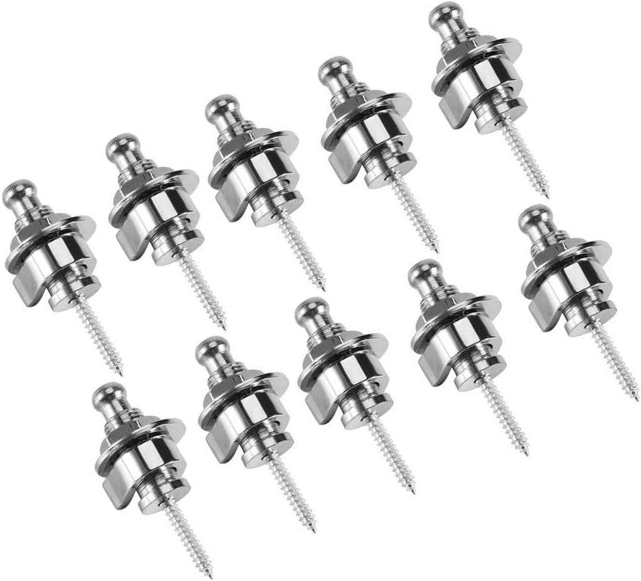 Guitar Strap Locks Buttons 10pcs/Bag Schaller Security Strap Locks