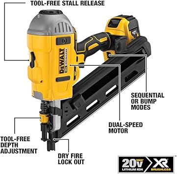 DEWALT DCN692M1 Framing Nailers product image 4