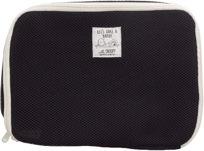 Amazon Co Jp Peanuts ランドリーバッグ バスタイム スヌーピー ブラック M おもちゃ 通販