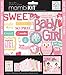 me & my BIG ideas mambiKIT Scrapbook Page Kit, Baby Girl, 8-Inch by 8-Inch