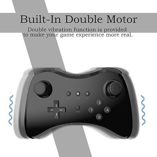 Cenxaki Wireless Pro Controller for Nintendo Wii U Pro Console
