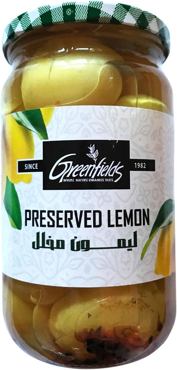 Greenfields Preserved Lemons (750g) + Free Burlap Bag