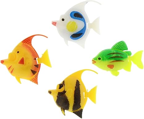 Amazon Com Saim Aquarium Decorations Plastic Fish Artificial