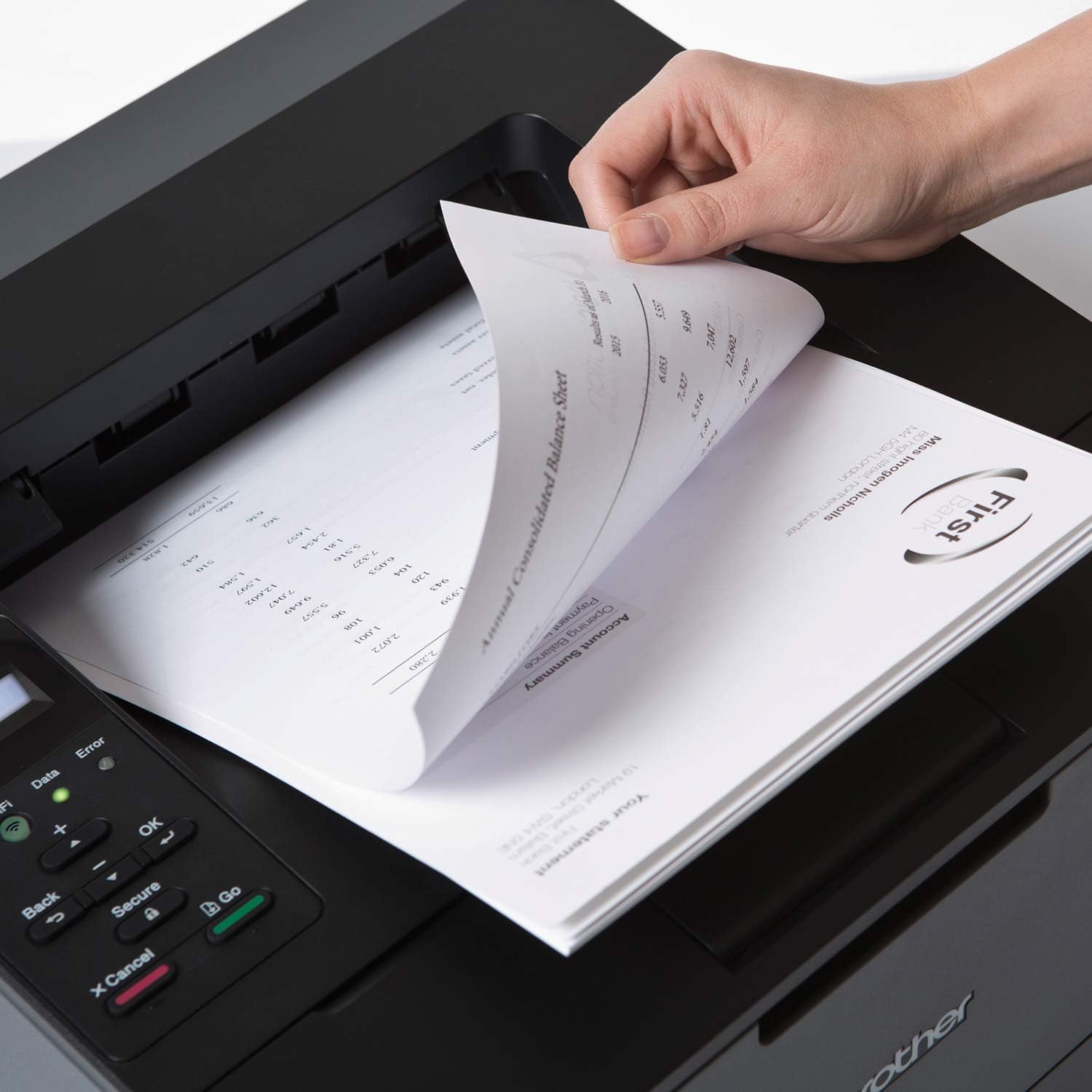 Brother HL-L6200DW Wireless Monochrome Laser Printer with Duplex Printing ( Dash Replenishment Ready): Office Products