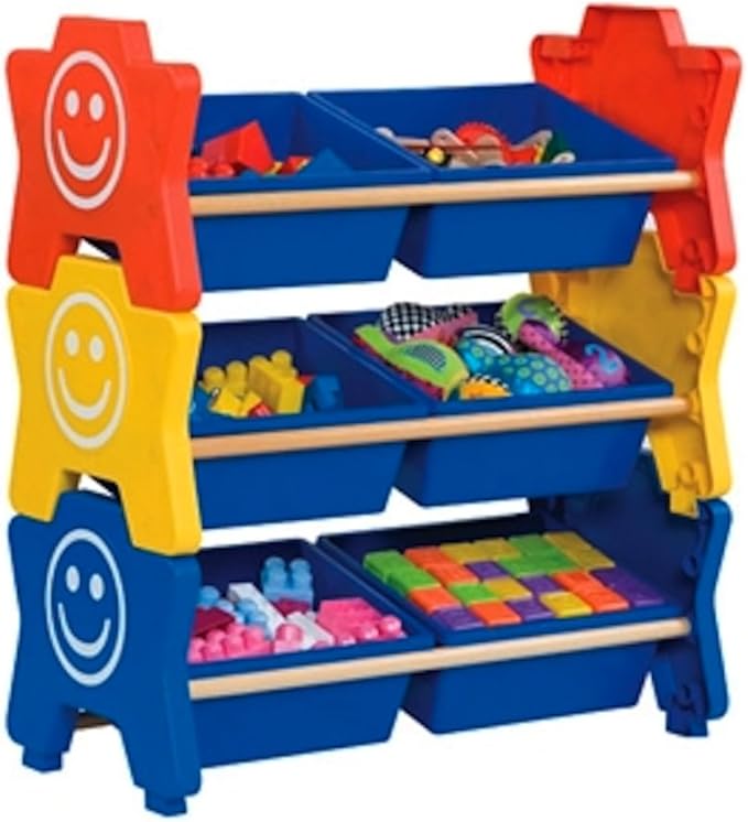 HappyStack Treble Height Toy Storage Unit Gratnells Plastic Trays