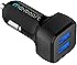Maxboost 852147 4.8A/24W 2 Smart Port Car Charger for iPhone 7/6S Plus/6 Plus/6/5S/E/5S/5/5C/4S, Samsung Galaxy S7/S6 Edge, Note 7/5/4/S5 Tab S, LG G5 G4, HTC, Nexus 5X 6P, iPads Pro Portable - Black