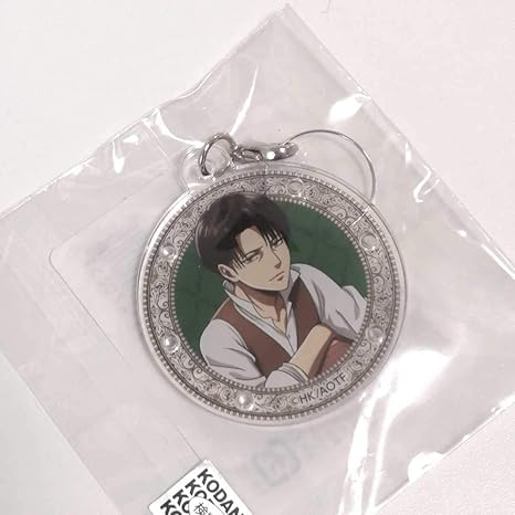 Amazon 貴重進撃の巨人 リヴァイ グラスマーカー 仕様 バースデー 東京駅 ポップアップストア アクリルキーホルダー アクリルスタンド アイドル 芸能人グッズ 通販