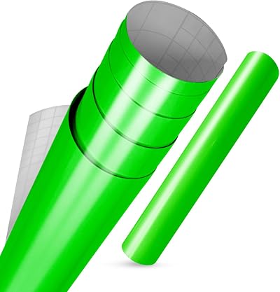 vgoltd Apple Green Gloss Self-Adhesive Vinyl Wrap 30 x 100 cm