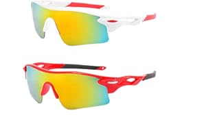 Swanoble UV400 2 Sports Sunglasses for Kids Baseball,Lightweight frame Sunglasses for Boys Girls,Youth Softball Cycling