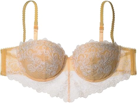 Amazon ピーチ ジョン エモーショナルブラ レディース マスタード 日本 0 日本サイズm相当 ブラジャー 通販