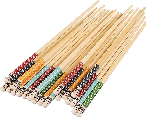 Amazon Upkoch ペア竹箸かわいいパンダ再利用可能な箸長い箸食器中華料理寿司鍋ホットクリスマスギフト 箸 オンライン通販