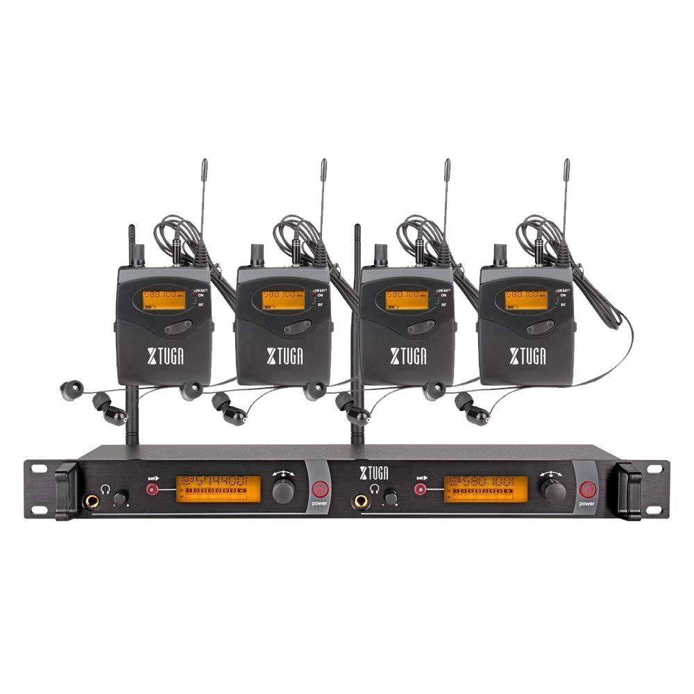 XTUGA RW2080 Rocket Audio Whole Metal Wireless in Ear Monitor System 2